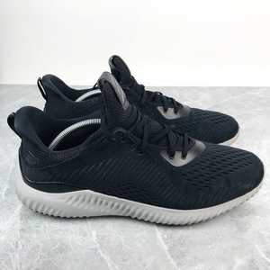 Adidas Alphabounce EM Mens Size 12.5 Sneakers Black Running Lace Up shoes BY4264